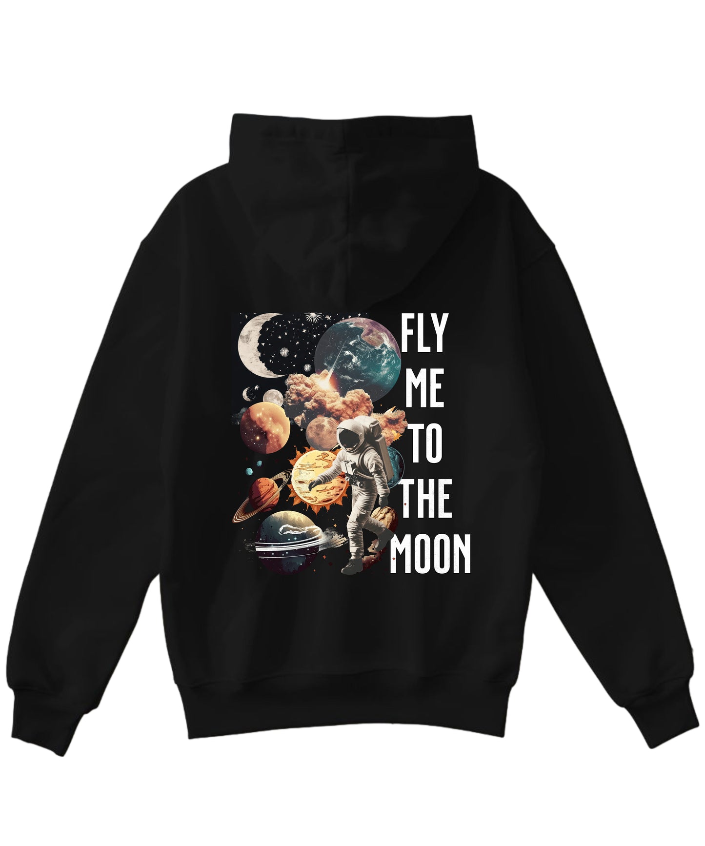 Women's Premium "Fly Me To The Moon" Fleece Hoodie